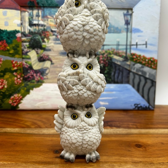 Owls figurines home decor - Picture 3 of 8